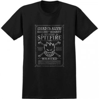 Spitfire Wanted Black T-shirt