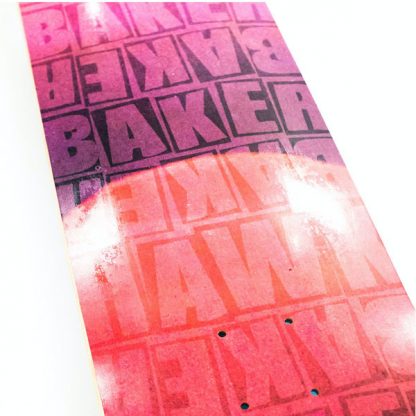 Baker Hawk Pile Red 8.125 Deck Skateboard