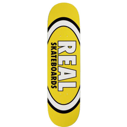 REAL TEAM CLASSIC OVAL 8.06" DECK YELLOW