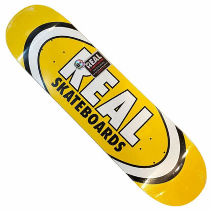 REAL TEAM CLASSIC OVAL 8.06" DECK YELLOW