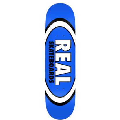 real skateboards team classic oval 8.5 tavola da skate