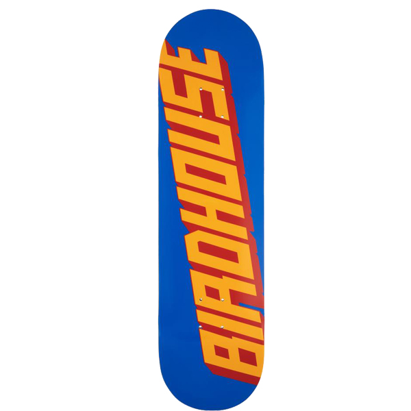 BIRDHOUSE TYPE LOGO 8.0" DECK BLUE