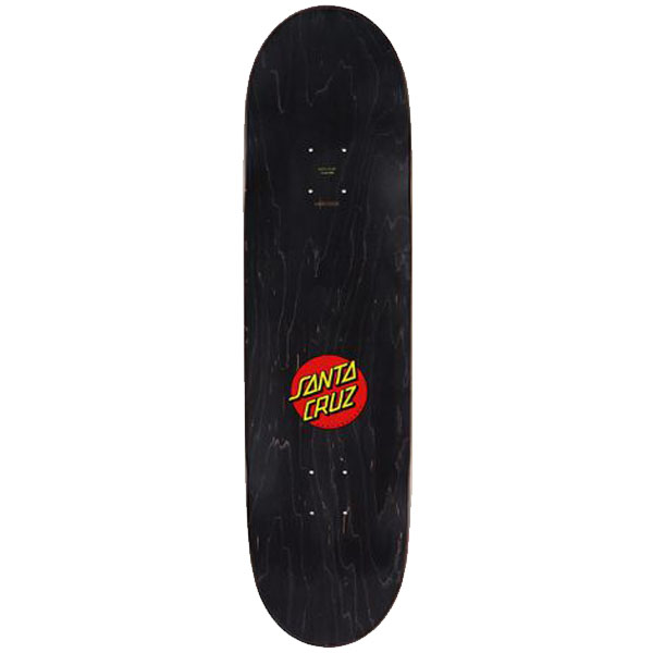 SANTA CRUZ CLASSIC DOT 8.25" DECK (BLACK)