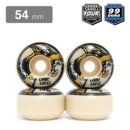 SPITFIRE WHEELS FORMULA FOUR LOUIE UNCHAINED CLASSIC 54MM 99A 