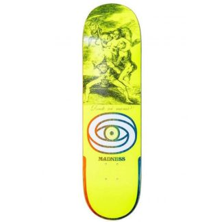 MADNESS DONDE R7 8.5" DECK NEON YELLOW