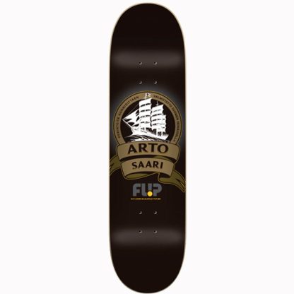Flip Skateboards Saari Mustard Ship Black 8.25″ Tavola da skate