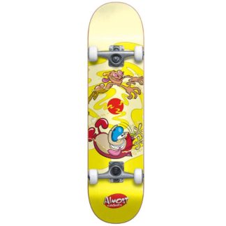 Almost-Ren-Stimpy-Drain-Skateboard -Complete-8.0