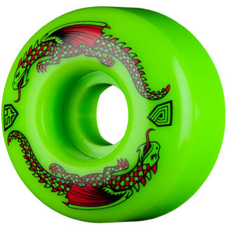 Powell Peralta Dragon Skateboard Wheels Formula 54mm x 34mm 93A Green