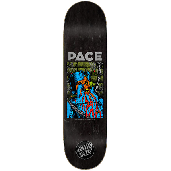 Santa Cruz Pro Skateboard Deck Pace Dungeon Pro 8.25"