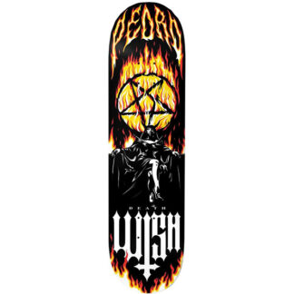 Deathwish Skateboards Deck Pro Pedro Delfino Dedication 8.25 Black