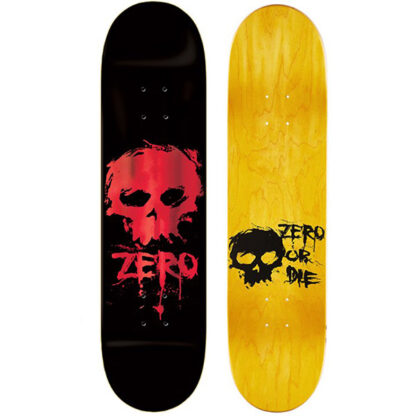 Zero Skateboards Blood Skull Foil 8.5 Deck Skateboard